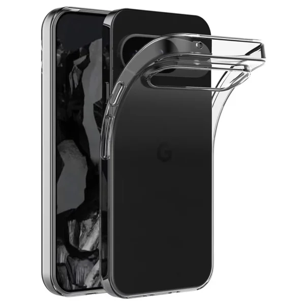 Силиконов калъф 2mm за Google Pixel 11 Pro XL, прозрачен 1