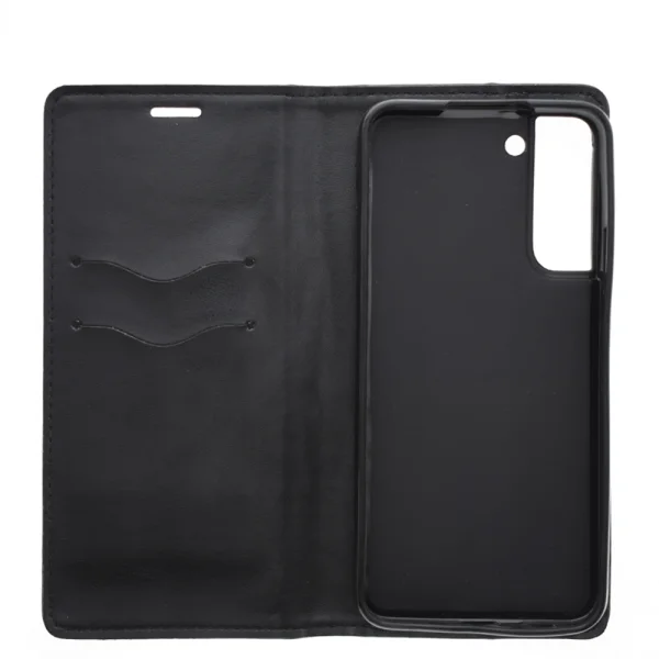 Magnet Book Case for Samsung Galaxy S22 Plus, Black 3