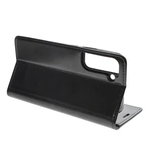 Magnet Book Case for Samsung Galaxy S22 Plus, Black 4