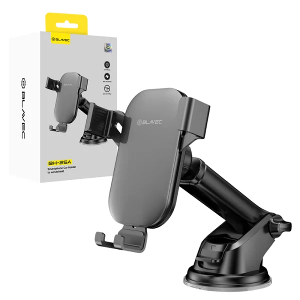 Поставка за кола Blavec BH-25A gravtation to windshield (BH25A-WB), черен 1