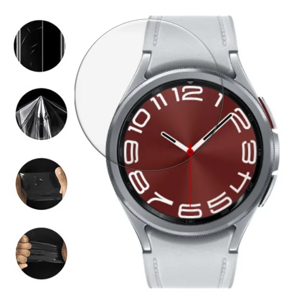 Hydrogel Protector for Samsung Galaxy Watch 6 Classic (43 mm) 1