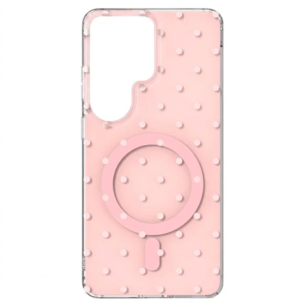 Bubble Dots Case, compatible with Magsafe for Samsung Galaxy S26 Ultra, pink 3