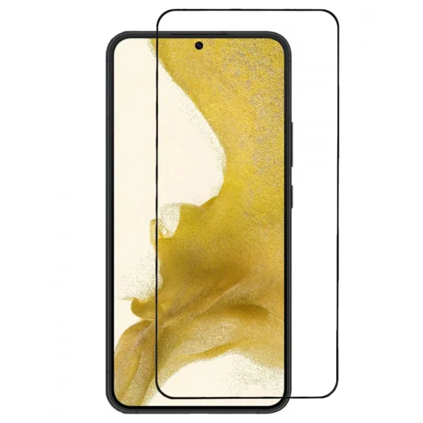 Стъклен Протектор 5D Full Glue за Samsung Galaxy S22 Plus, Черен 1