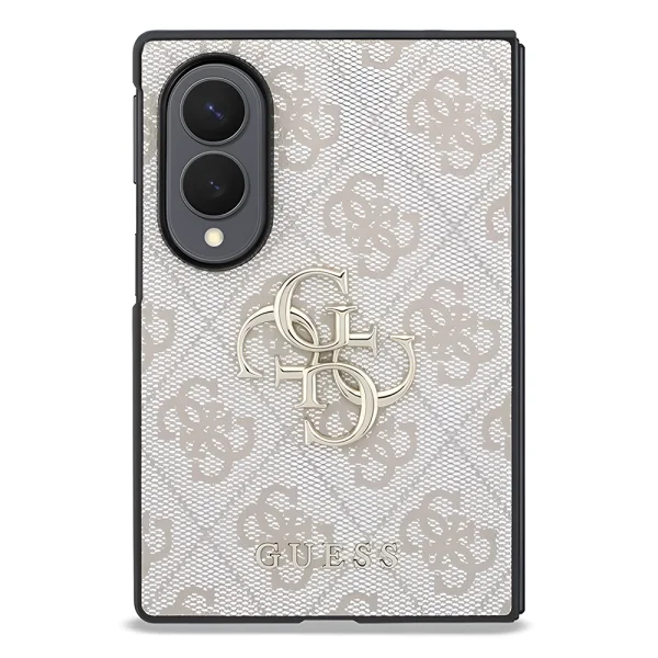 Калъф Guess PU 4G Metal Logo Case за Samsung Galaxy Z Fold 8, розов 2