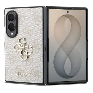 Калъф Guess PU 4G Metal Logo Case за Samsung Galaxy Z Fold 8, розов