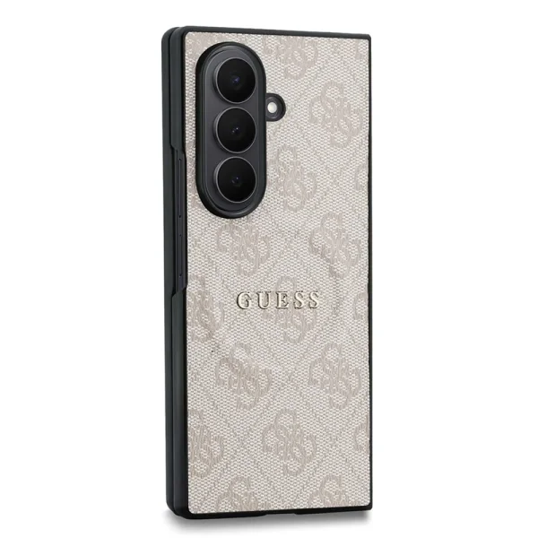 Калъф Guess PU Leather 4G Magnetic Case, съвместим с Magsafe за Samsung Galaxy Z Fold 8 Ultra, розов 5
