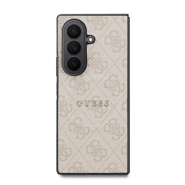 Калъф Guess PU Leather 4G Magnetic Case, съвместим с Magsafe за Samsung Galaxy Z Fold 8 Ultra, розов 2