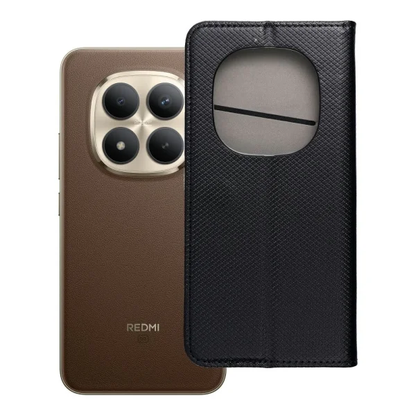 Side-opening wallet case Smart Case Book for Xiaomi Redmi Note 15 Pro +, black 1
