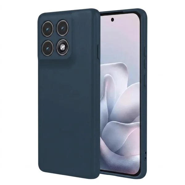 Силиконов калъф Silicone Lite за Motorola Edge 70 Pro 5G, тъмно син 1