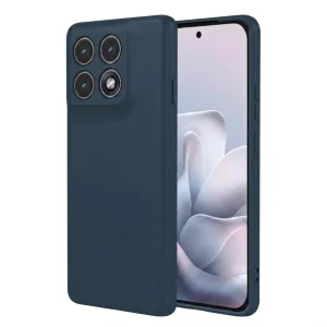 Силиконов калъф Silicone Lite за Motorola Edge 70 Pro 5G, тъмно син