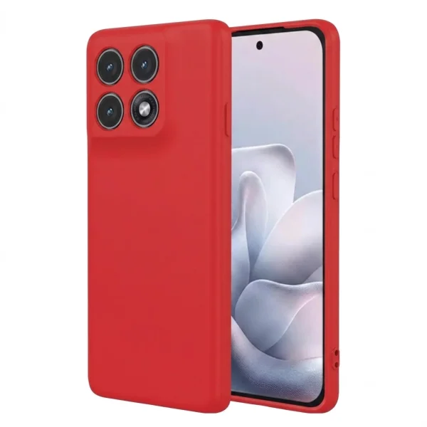 Силиконов калъф Silicone Lite за Motorola Edge 70 Pro 5G, червен 1