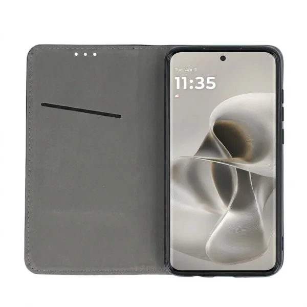 Тефтер странично отваряне Smart Case Book за Motorola Edge 70 Pro, черен 2