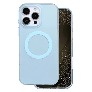 Калъф Tecto Shield Mistiq, съвместим с Magsafe за iPhone 16 Pro Max, син
