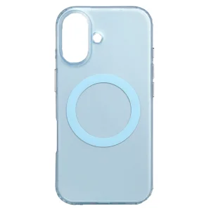 Case Tecto Shield Mistiq, compatible with MagSafe for iPhone 17, blue 3