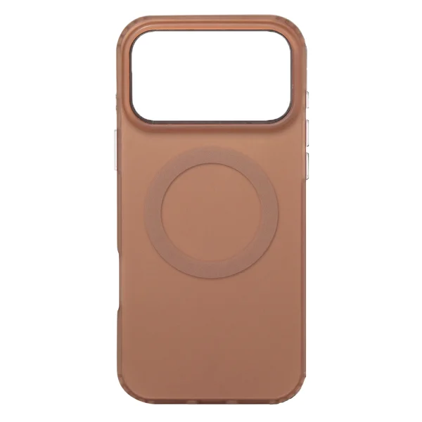 Калъф Tecto Shield Mistiq, съвместим с Magsafe за iPhone 18 Pro Max, кафяв 3
