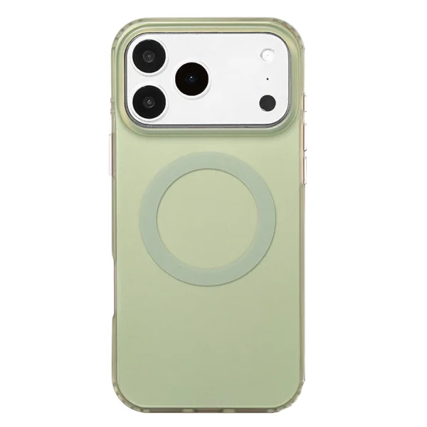Case Tecto Shield Mistiq, compatible with MagSafe for iPhone 18 Pro Max, green 2
