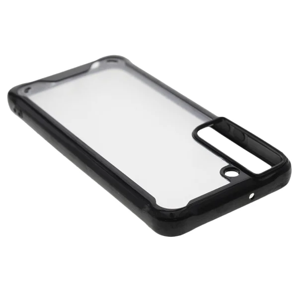Силиконов Калъф Tel Protect Acrylic за Samsung Galaxy S22 Plus, Черен 6