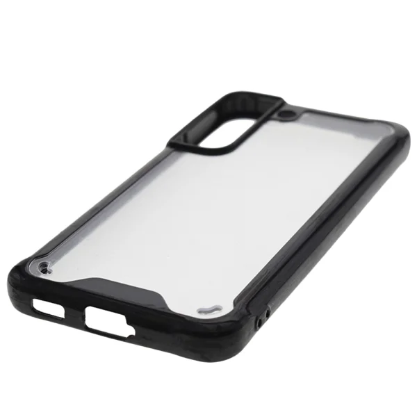 Силиконов Калъф Tel Protect Acrylic за Samsung Galaxy S22 Plus, Черен 4