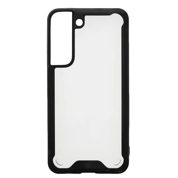 Силиконов Калъф Tel Protect Acrylic за Samsung Galaxy S22 Plus, Черен 1