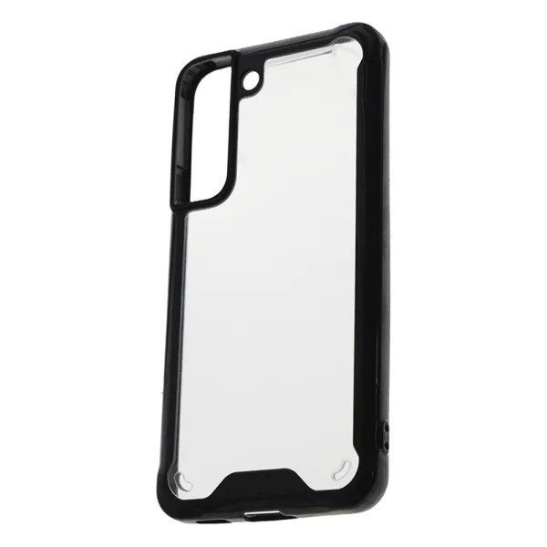 Силиконов Калъф Tel Protect Acrylic за Samsung Galaxy S22 Plus, Черен 3