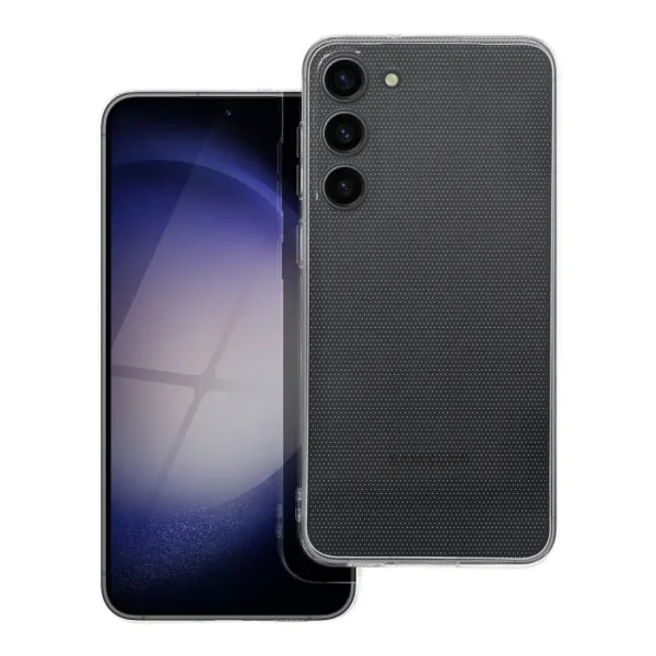 Силиконов калъф 2mm за Samsung Galaxy S23 Plus, прозрачен 1
