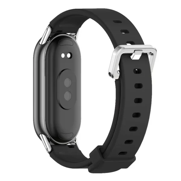 Silicone strap Tech-Protect iconband for Xiaomi Smart Band 8/9/10/NFC, black 2