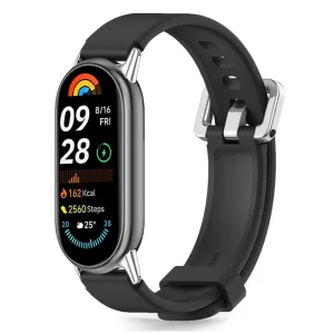 Silicone strap Tech-Protect iconband for Xiaomi Smart Band 8/9/10/NFC, black