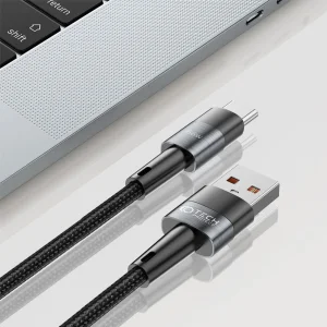 Cable Tech-Protect Ultraboost, Type-C, 66W/2A, 2m, gray 4