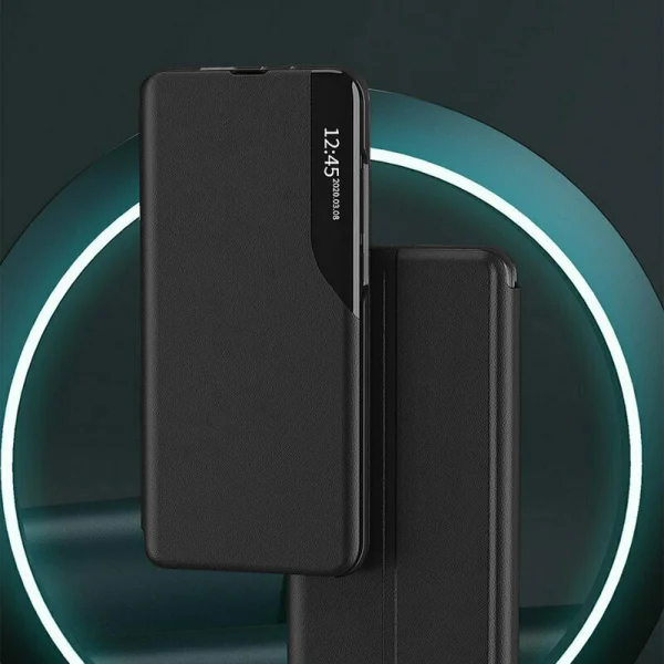 Techsuit eFold Series Flip Case for Xiaomi Redmi Note 15 4G, black 4