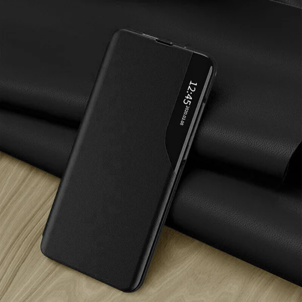 Techsuit eFold Series Flip Case for Xiaomi Redmi Note 15 4G, black 5