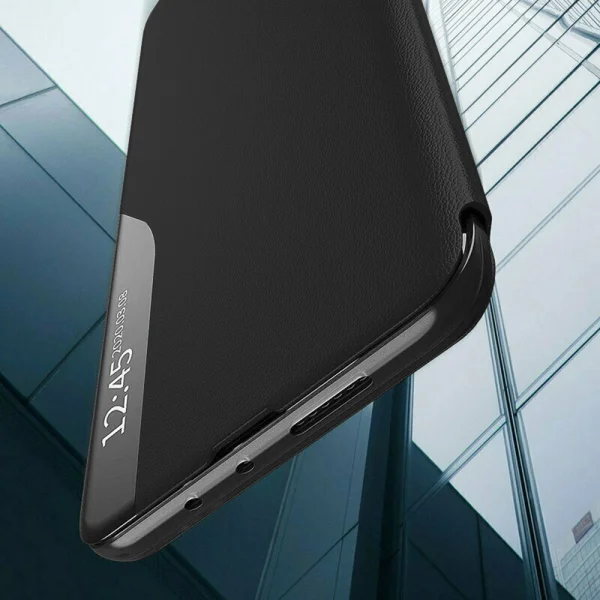 Techsuit eFold Series Flip Case for Xiaomi Redmi Note 15 4G, black 3