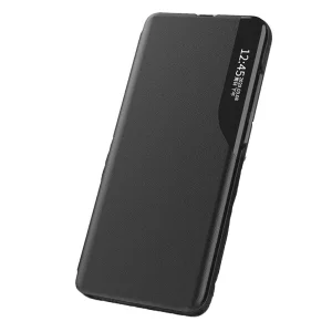 Калъф тефтер Techsuit eFold Series за Xiaomi Redmi Note 15 4G, черен