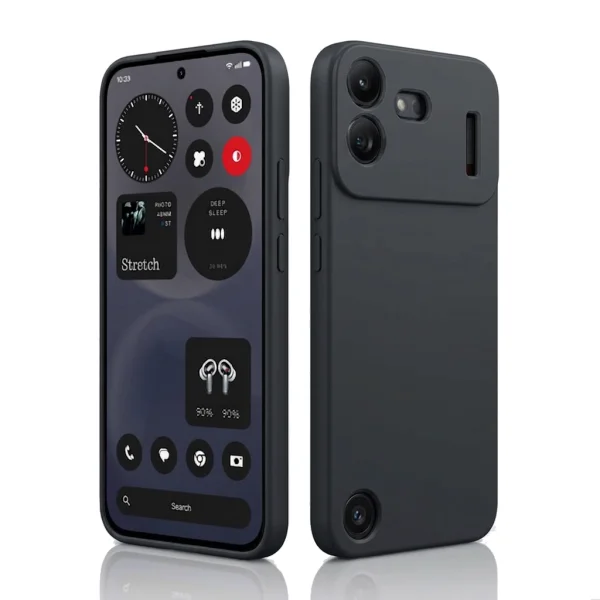 Techsuit SoftFlex case for Nothing Phone (4b), black 1
