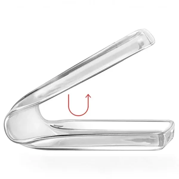 Techsuit Clear Silicone Case for Nothing Phone (4b), transparent 3