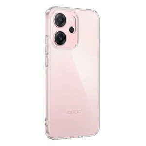 Калъф Techsuit Clear Silicone за Oppo Reno14 F / Reno14 FS 5G, прозрачен
