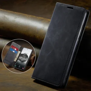 Калъф Тефтер Techsuit Confy Cover за Oppo Reno14 F / Reno14 FS 5G, черен 4