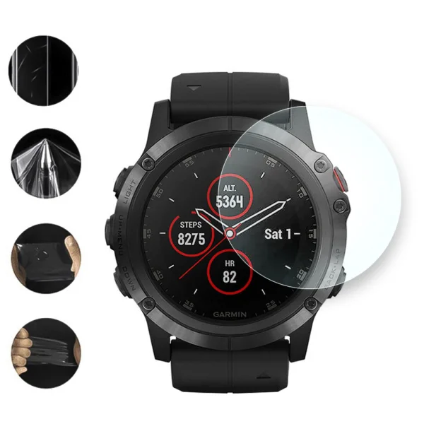 Хидрогел за часовник Garmin Fenix 5x Plus 1