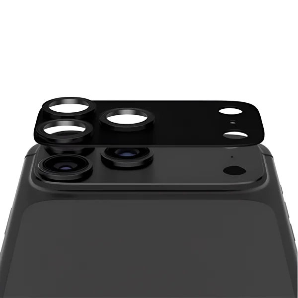 Стъклен протектор за камера PanzerGlass Hoops за iPhone 18 Pro Max, FENDER CLP, черен 1