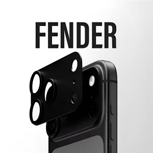 Стъклен протектор за камера PanzerGlass Hoops за iPhone 18 Pro Max, FENDER CLP, черен 3