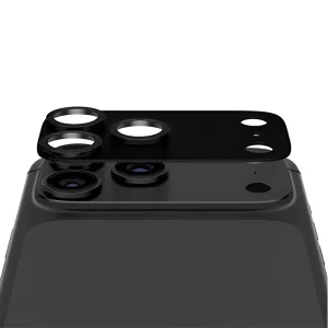 Стъклен протектор за камера PanzerGlass Hoops за iPhone 18 Pro Max, FENDER CLP, черен