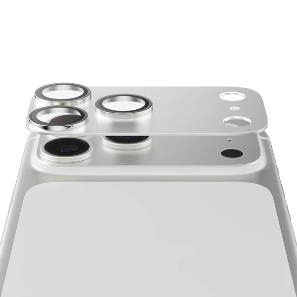 Стъклен протектор за камера PanzerGlass Hoops за iPhone 18 Pro Max, FENDER CLP, сребърен 1