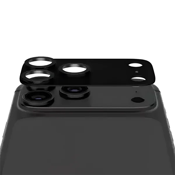 Стъклен протектор за камера PanzerGlass Hoops за iPhone 18 Pro, FENDER CLP, черен 1