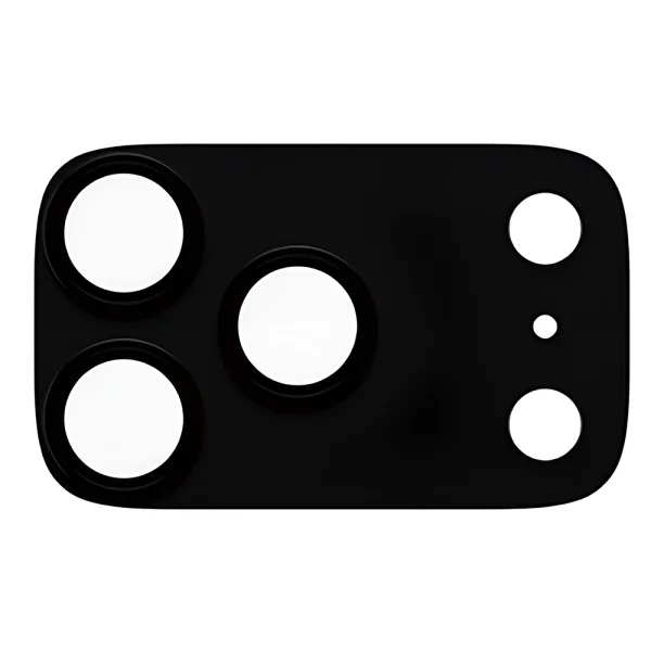 Стъклен протектор за камера PanzerGlass Hoops за iPhone 18 Pro, FENDER CLP, черен 2