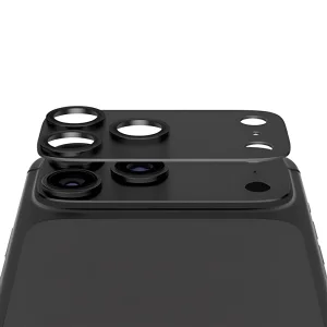 Стъклен протектор за камера PaznerGlass Hoops за iPhone 18 Pro, FENDER CLP, сив