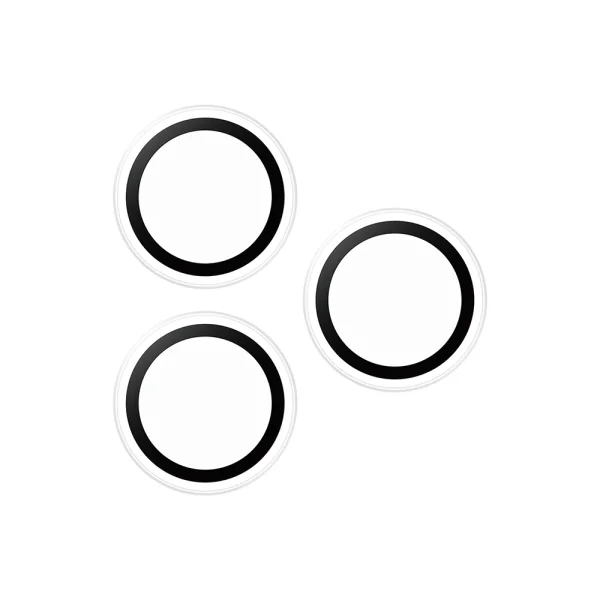 Стъклен протектор за камера PaznerGlass Hoops за iPhone 17 Pro / 17 Pro Max / 18 Pro / 18 Pro Max Camera Lens Protector, прозрачен 2