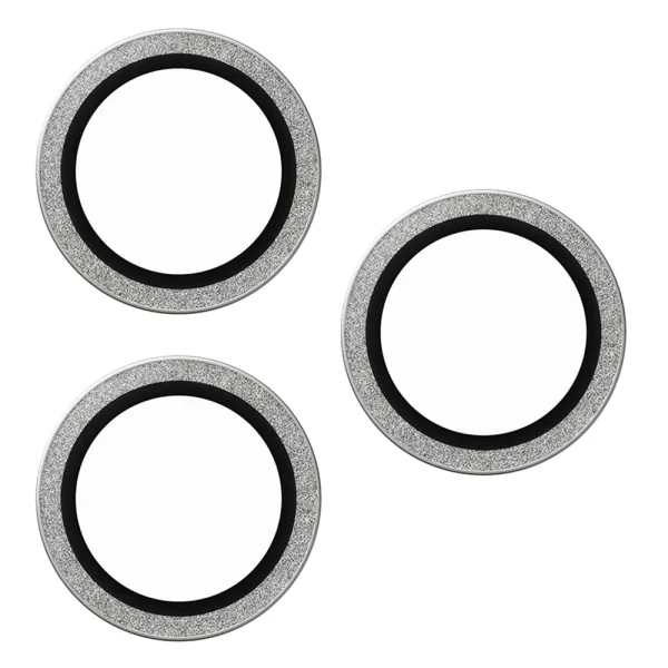 PanzerGlass Hoops Camera Glass Protector for iPhone 17 Pro / 17 Pro Max / 18 Pro / 18 Pro Max Camera Lens Protector, silver 2