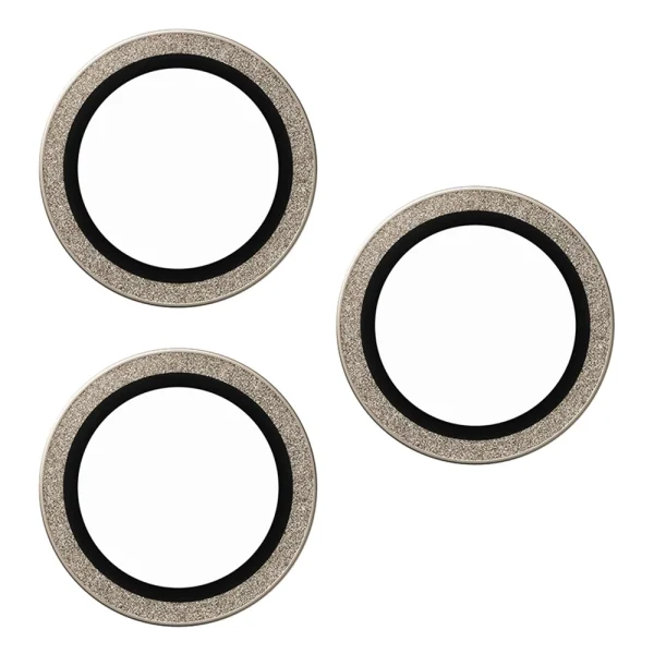 PanzerGlass Hoops Camera Glass Protector for iPhone 17 Pro / 17 Pro Max / 18 Pro / 18 Pro Max Camera Lens Protector, gold 3