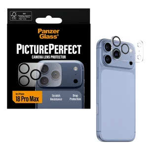 PanzerGlass PicturePerfect camera glass protector for iPhone 18 Pro Max, transparent 4