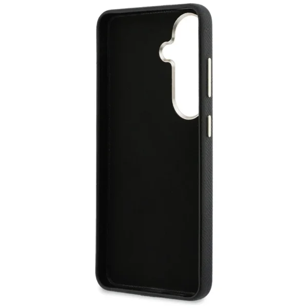 Гръб Guess PU Grained 4G Resin Metal Logo Case for Samsung Galaxy S26 - Black 6