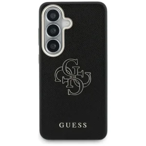 Гръб Guess PU Grained 4G Resin Metal Logo Case for Samsung Galaxy S26 - Black 2